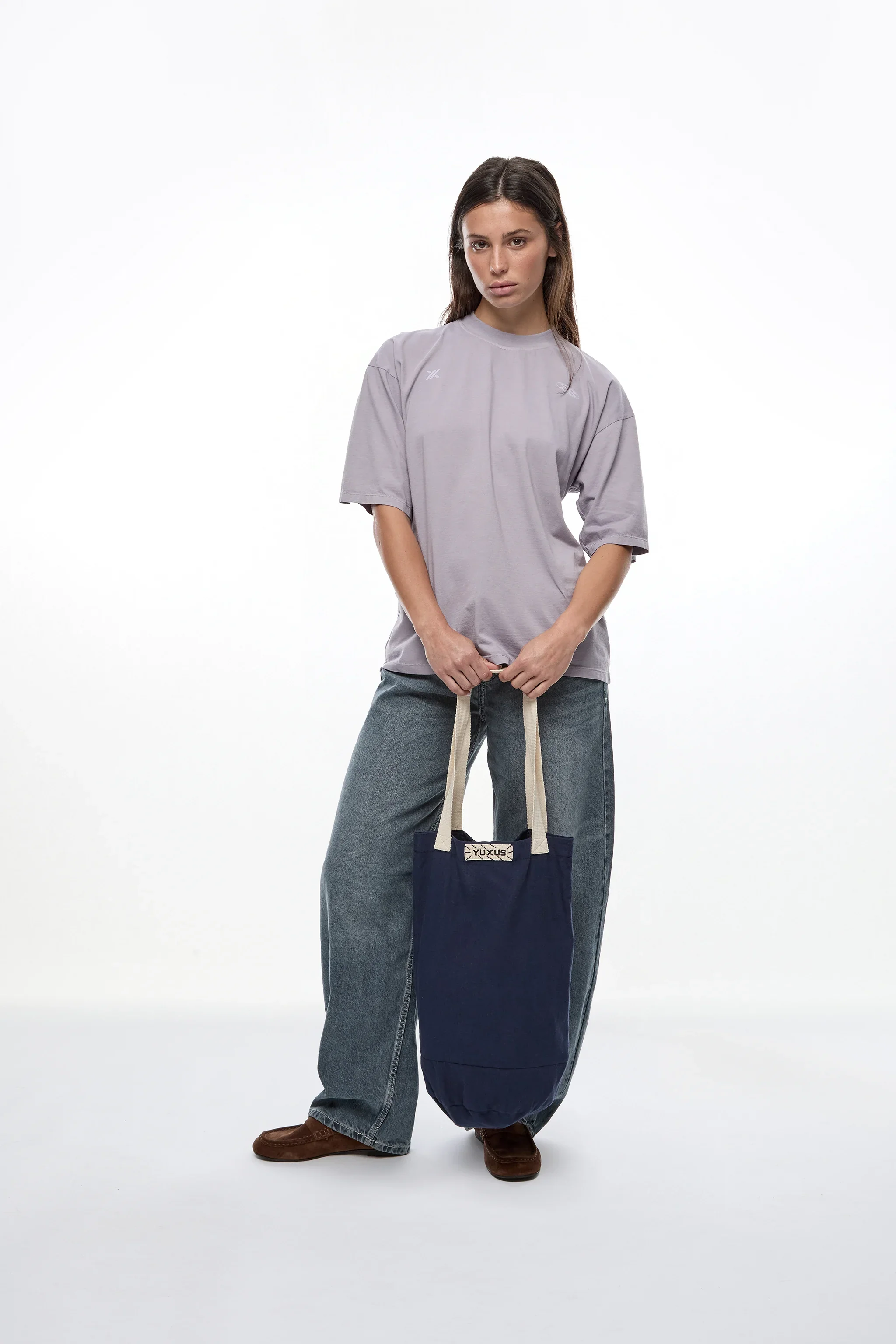 BLUE "LINEN" BAG - Image 6