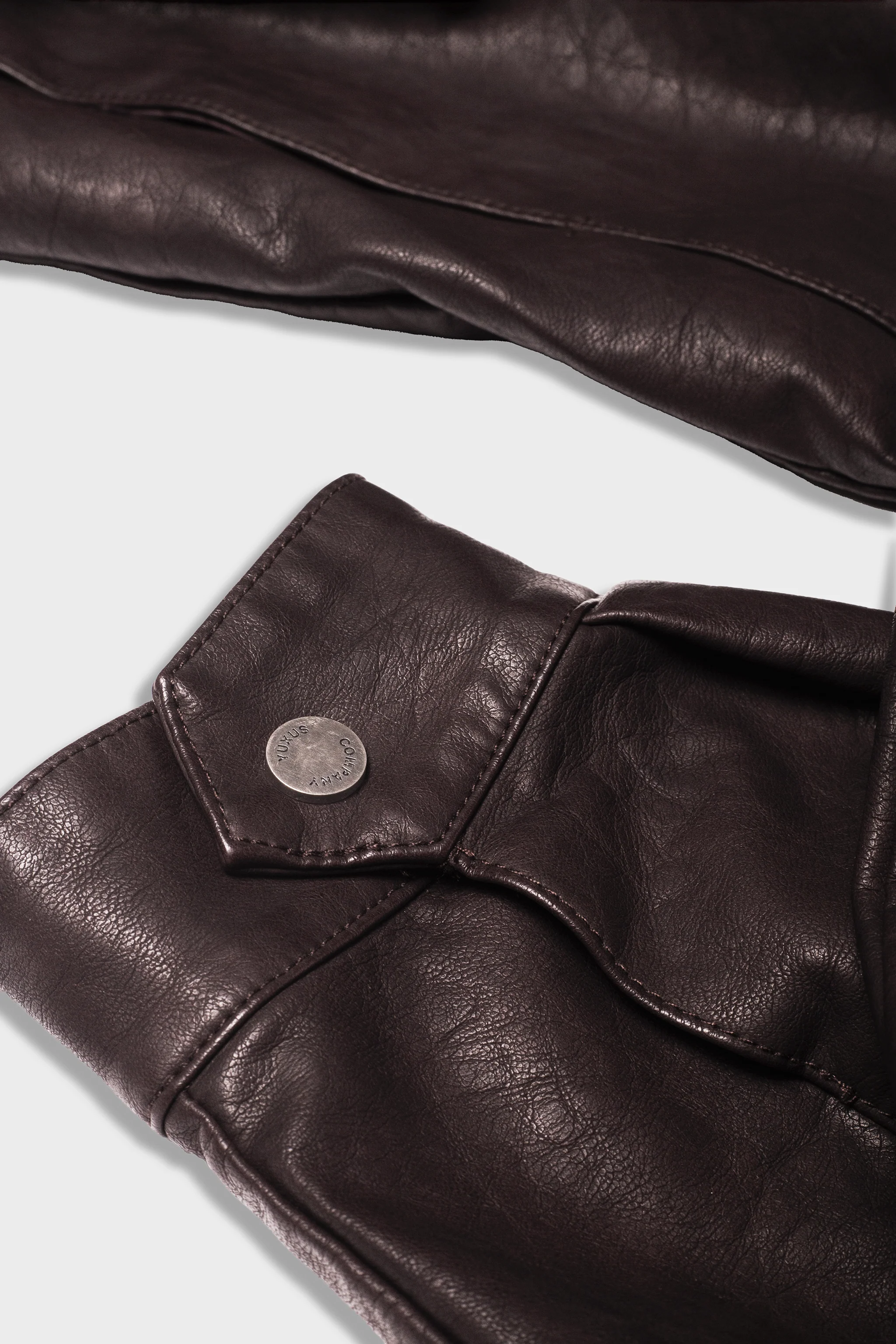 CHOCO "WINDY" PU LEATHER JACKET - Image 15