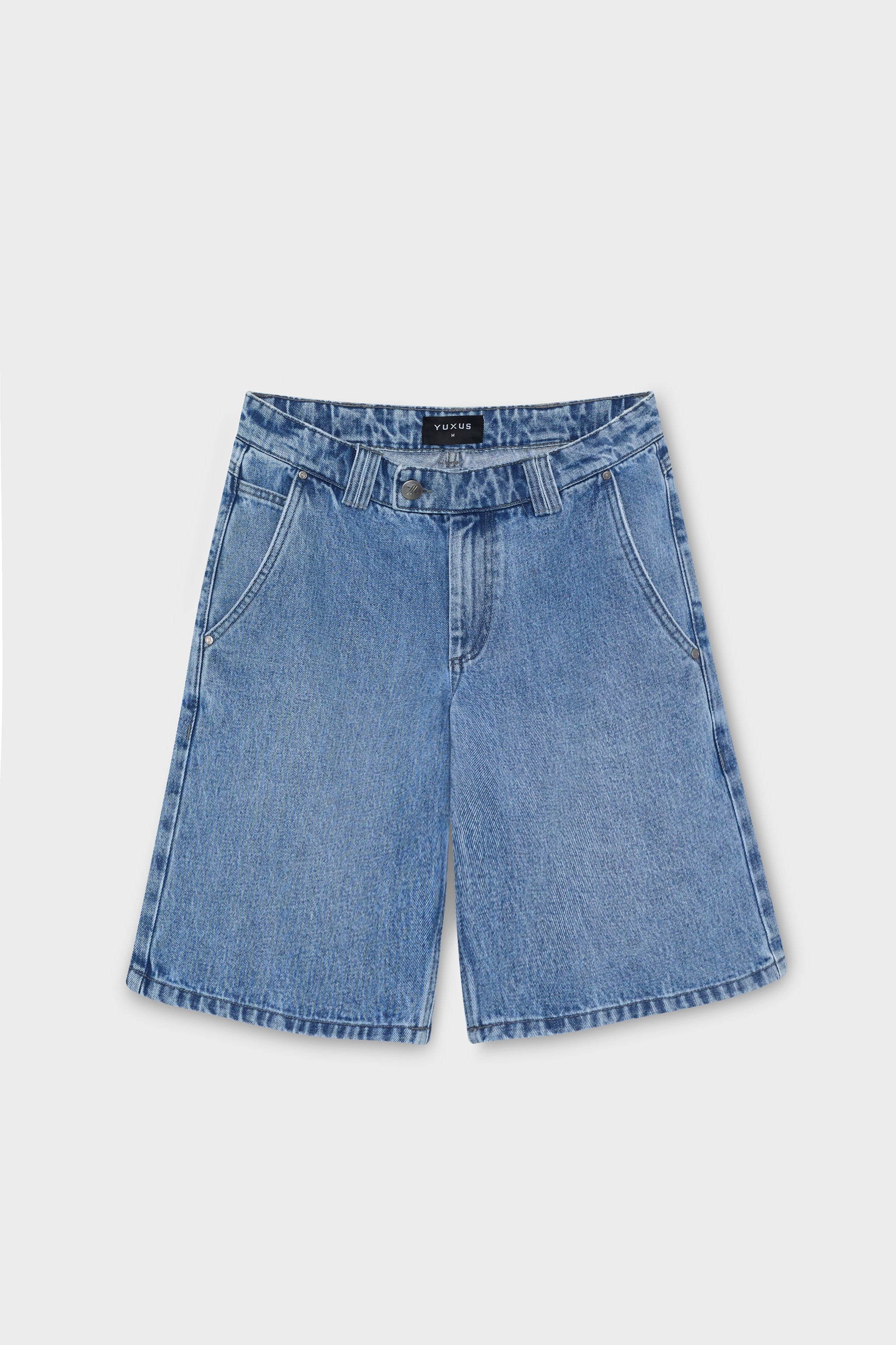 CLIFF "LE CLUB" DENIM SHORTS - Image 2