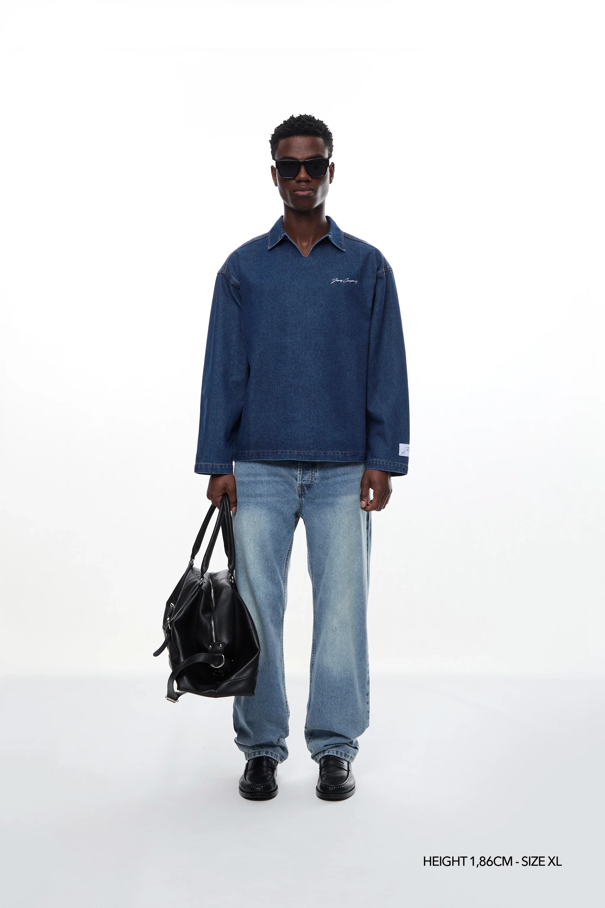 COSMIC "THREADS" DENIM POLO - Image 6