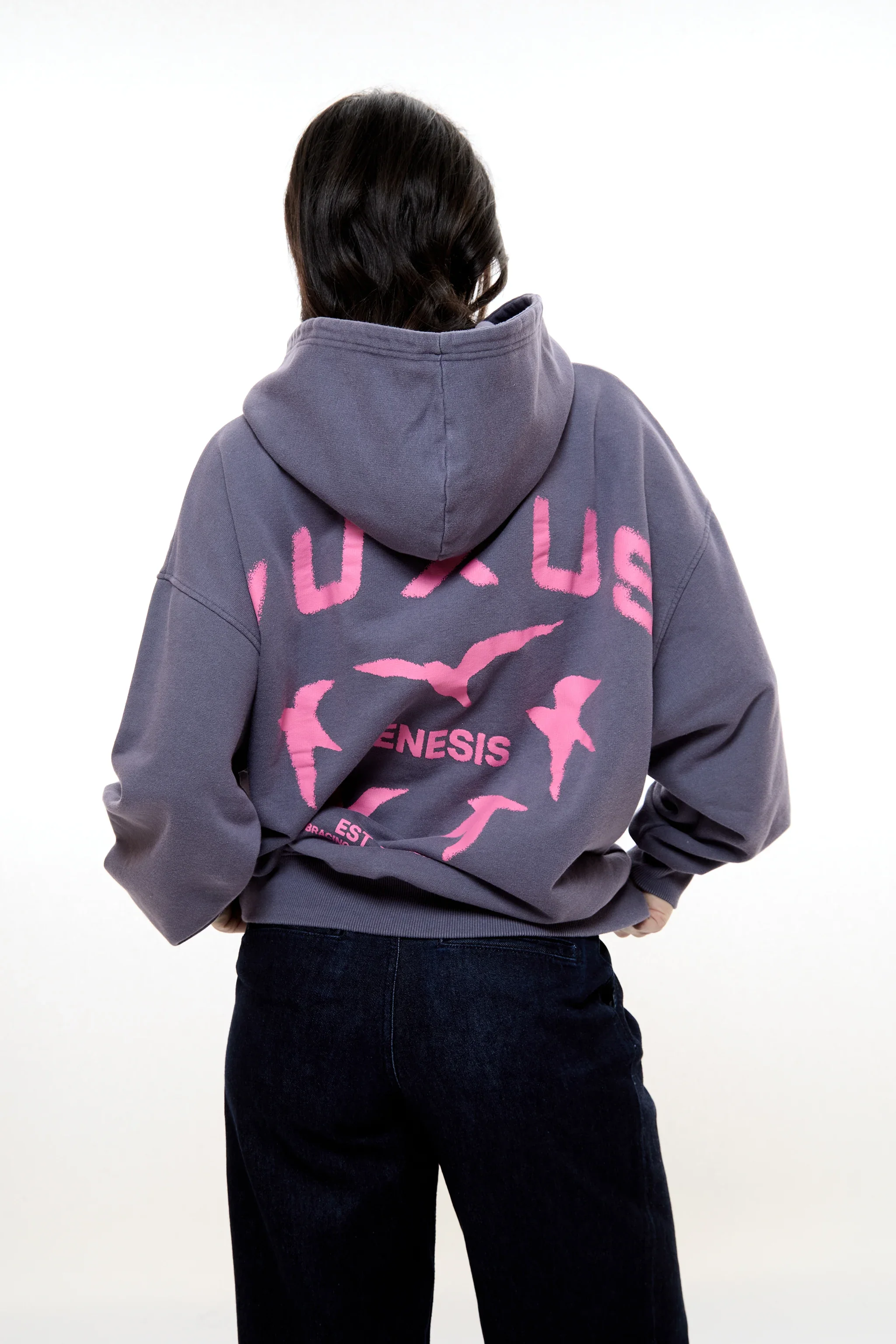 MAUVE "GENESIS" HOODIE - Image 6