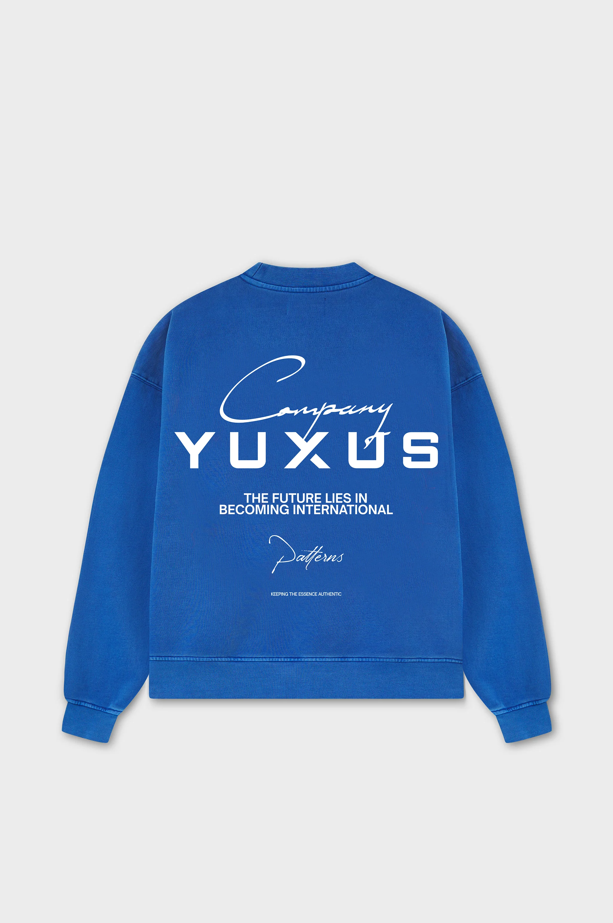 OXFORD "PATTERNS" CREWNECK