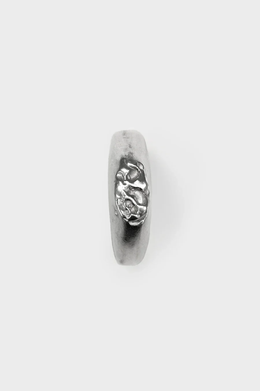 SIGNET "CRINKLED 925" RING - Image 6