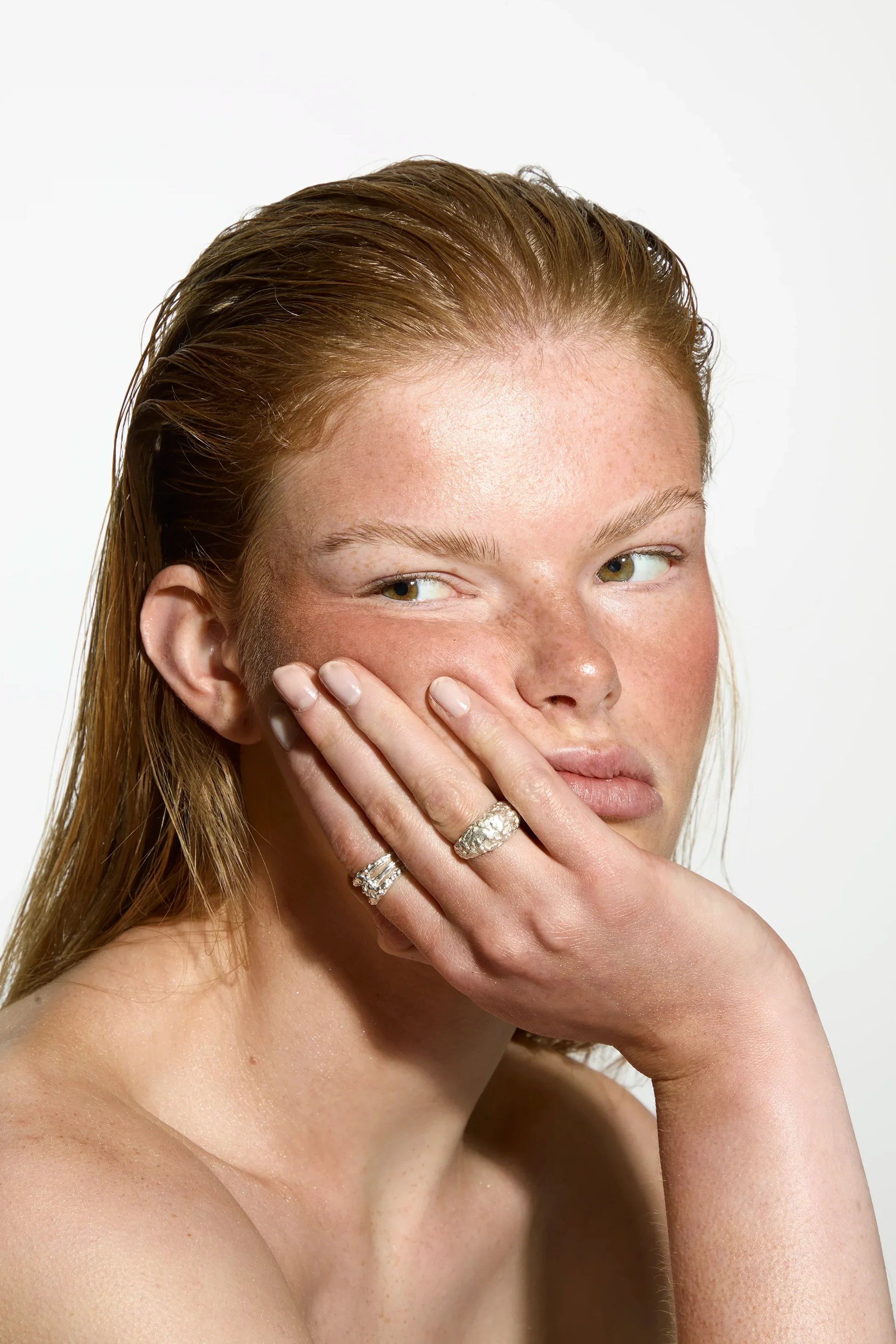 TRIPLE "CRINKLED 925" RING - Image 6
